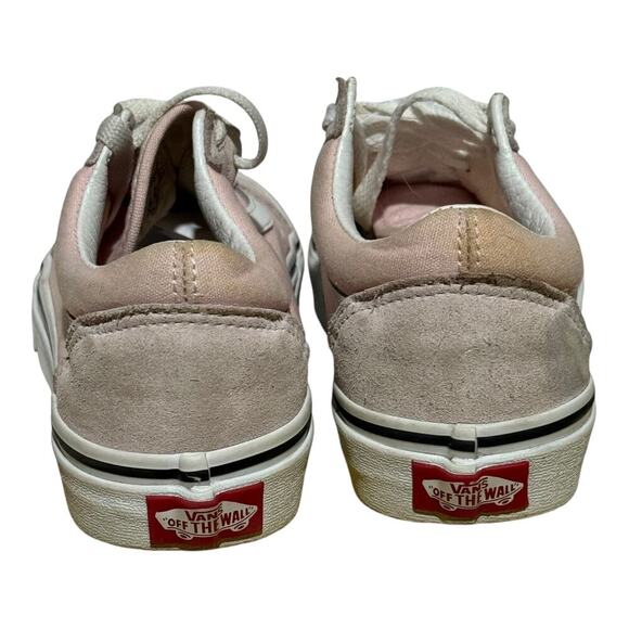 Vans Old Skool Pink Suede Canvas Women’s Size 6 Skate Sneakers - Picture 6 of 8